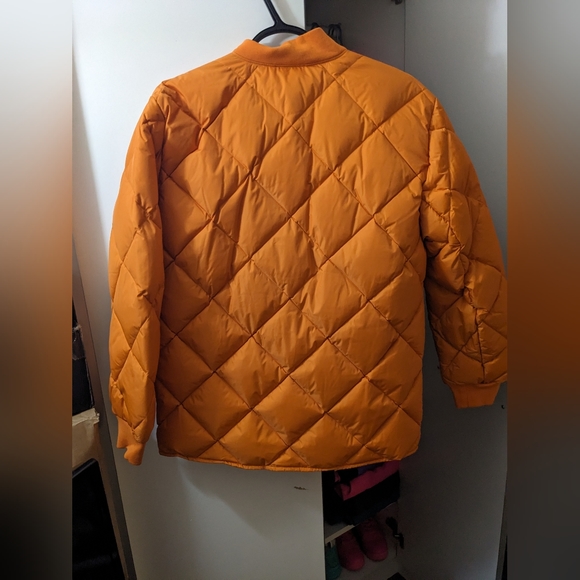 SOLD⭐⭐Sunstone orange quilted TNA jacket size xs perfect condition new with tags - Picture 3 of 5